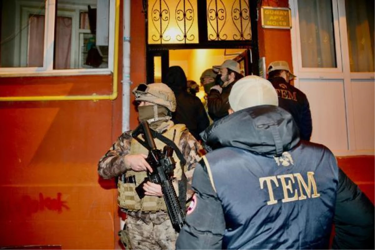 8 vilayette MLKP operasyonu: 6'sı bayan 10 kuşkulu gözaltına alındı