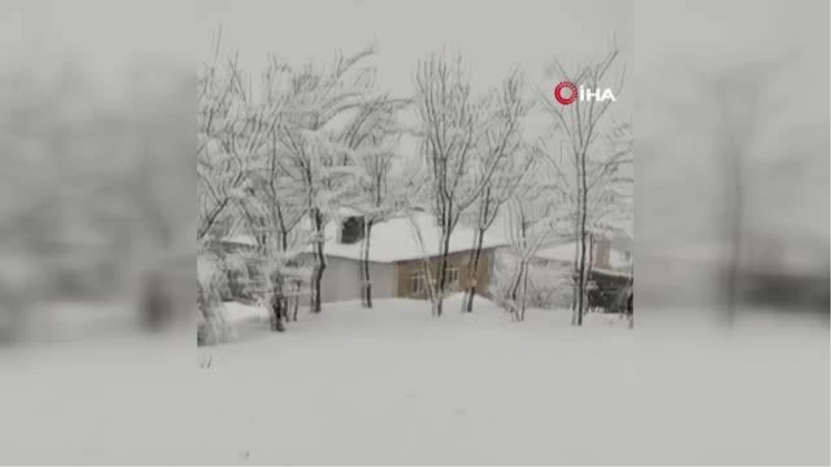 Erzincan'da Mayıs ayında kar sürprizi