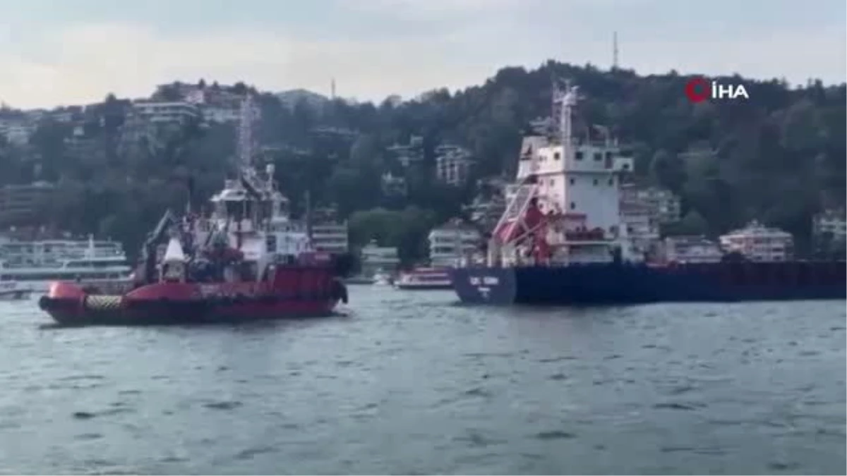 İstanbul Boğazı'nda gemi arızası: Trafik süreksiz olarak kapatıldı