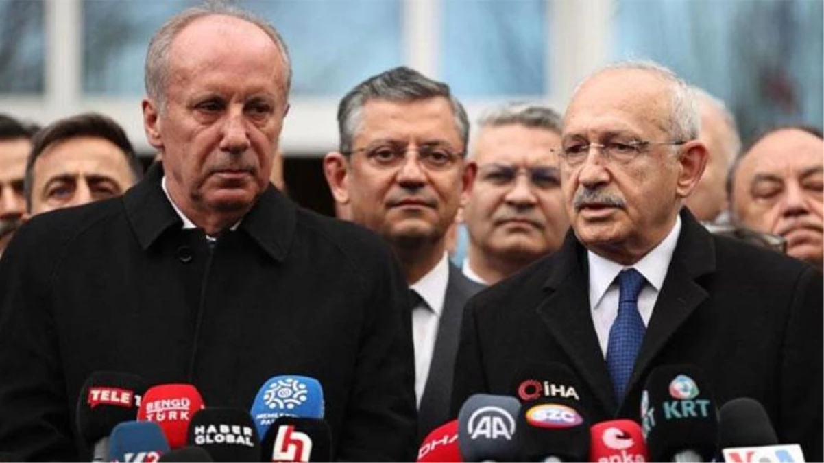 Kılıçdaroğlu'nun "Adaylar canlı yayında tartışmalı" davetine birinci cevap Muharrem İnce'den: Ben hazırım