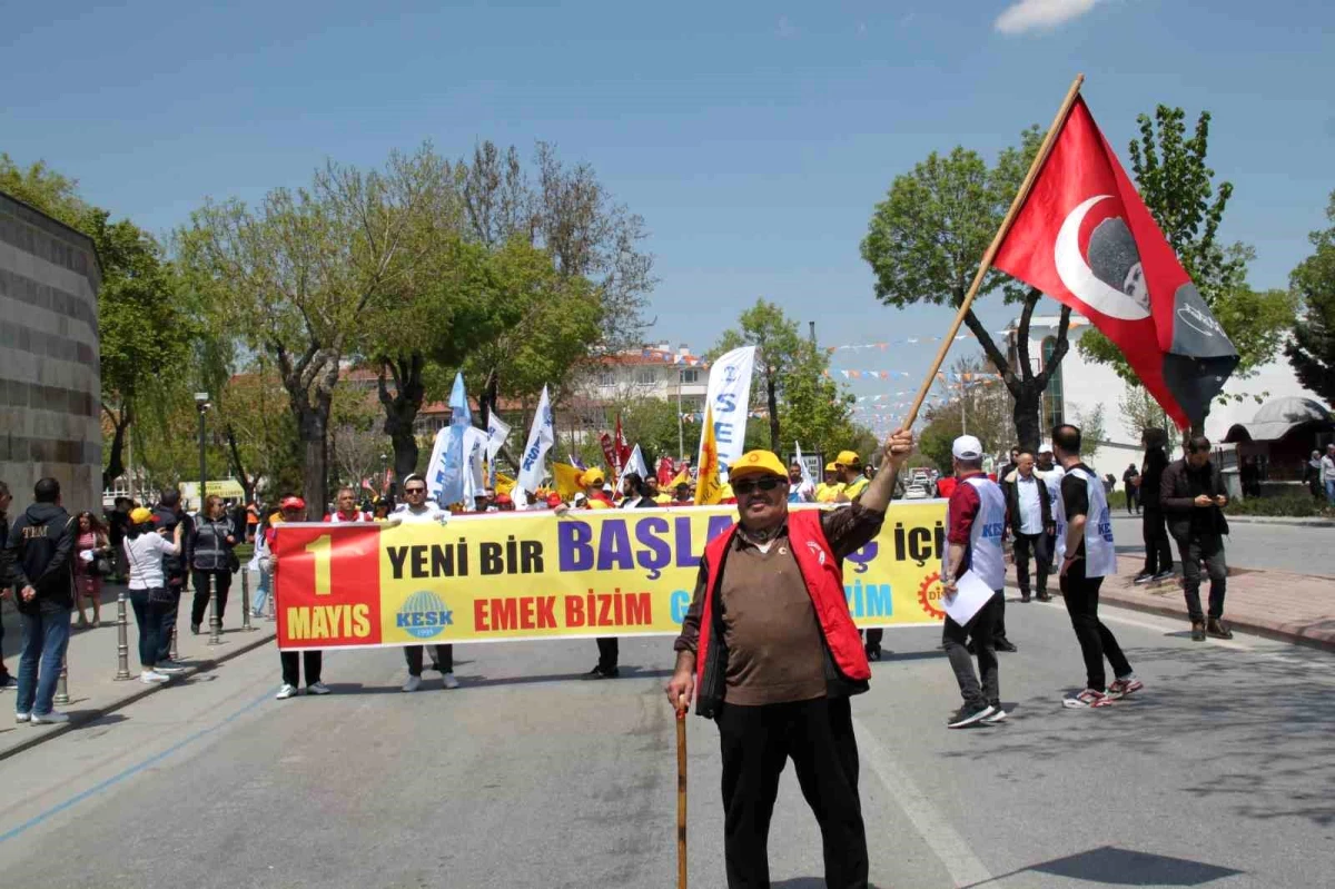Konya'da 1 Mayıs kutlamaları